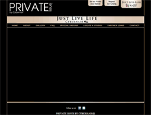 Tablet Screenshot of privateissuebycyberhair.com